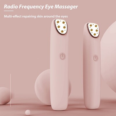 RF Radio Frequency RF Eye Massager Facial Skin Anti Wrinkle