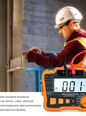 ANENG Insulation Resistance Tester DCV ACV Meter 1000V Grou