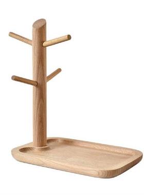 Stand Holder Tray Key Display Necklace Stud Ear Glass