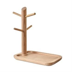 Stand Holder Tray Key Display Necklace Stud Ear Glass