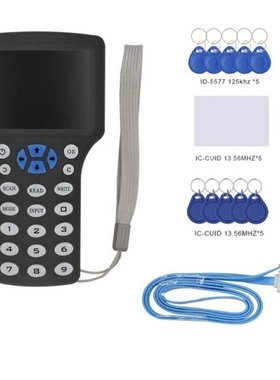 Black FUID Rfid Reader Em4305 Copier Writer CUID Duplicator