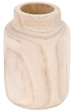 Wooden Eco-Friendly Vase Embryo Flower Pot Vase Household De