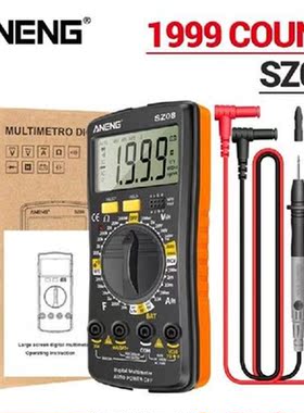SZ08 Digital Mini Multimeter Tester Professional Multimetro