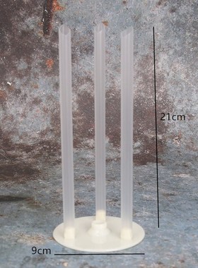 Baking cake decoration multilayer cake piling gasket support