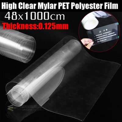 48x1000cm Airbrush Stencil Mylar Film Sheet PET Polyester Pa