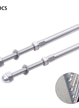 T-316 Cable Railing Kit Threaded Swage Stud and Stemball Swa