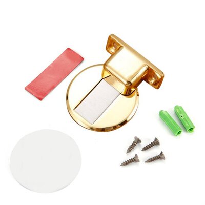 Zinc Alloy Door Stopper Floor-mounted Door Stop Floor Suctio