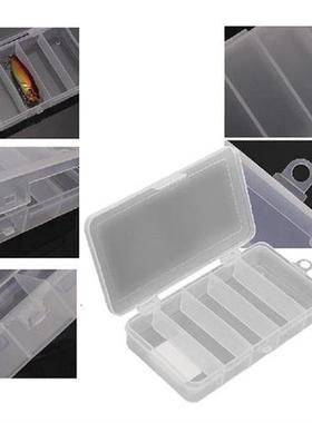 5 Compartments Large Size Fishing Tackle Box Storage