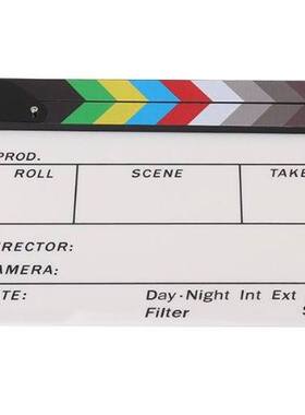 Director Video Scene Clapperboard Clapper Board Acrylic Dry