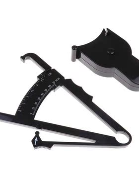 1 Set Skinfold Measurement Tape Body Fat Caliper Body Fat Te
