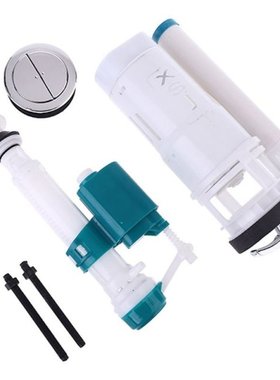 Dual Flush Fill Toilet Water Tank Connected Cistern Inlet Dr