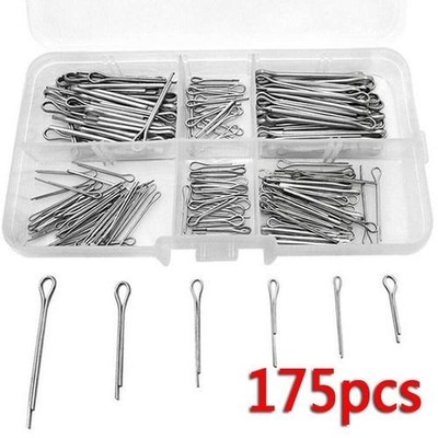 175pcs GB91 carbon steel galvanized split bayonet Elastic Op