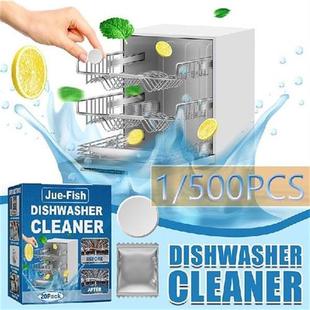 100-500PCS Dishwasher Cleaner Strong Oil Stain Removal