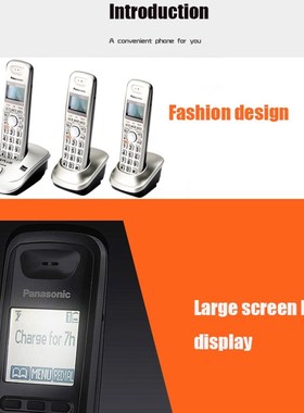 DECT6.0 Home Cordless Phone Handset Wireless Telephone With