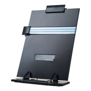 Metal Adjustable Computer Document Holder Book Rack Stand Re