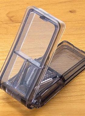Transparent Vitamin Divide Storage Box Portable Vitamin