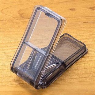 Transparent Vitamin Divide Storage Box Portable Vitamin