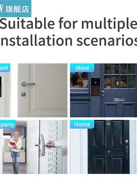 KKmoon Wireless Intelligent Doorbell WiFi Visual Video Phon