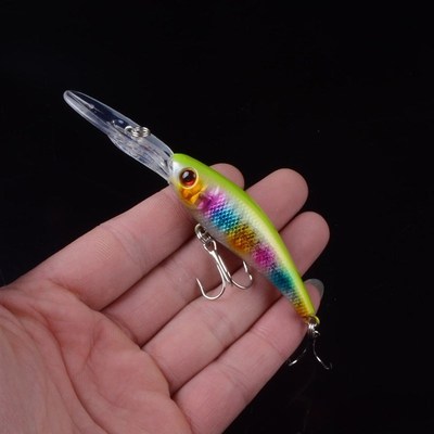 New Arrived Hard Minnow Fishing Lure Topwater Floating Wobbl