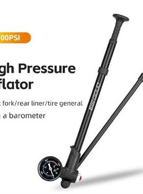 Portable Bike Pump 300psi High-pressur Cycling Tire Ballon