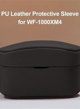 Pu Leather Case Forsony Wf-1000xm4 Shockproof Full Protectiv