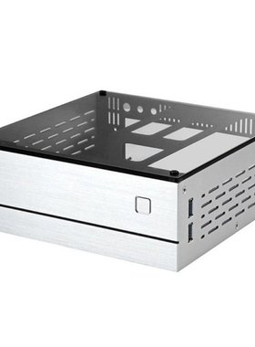 B01  ITX Computer Case Chassis Aluminum/Glass Briefcase