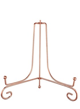 Iron Display Stand Gold Iron Easel Plate Display Photo Holde