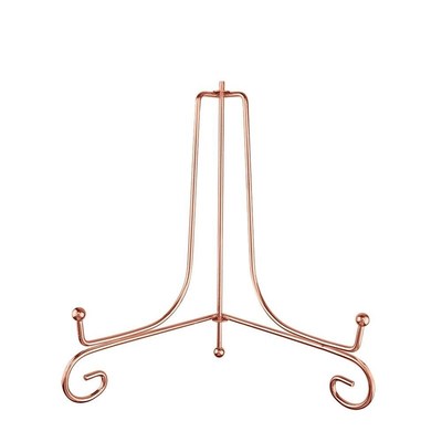 Iron Display Stand Gold Iron Easel Plate Display Photo Holde