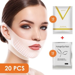 V Chin Lifting Mask Hydrogel Eye Patch Mask Moisture Tight