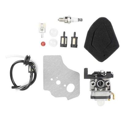 Carburetor Carbohydrate Gasket Spark Plug Fuel Line Hose Kit