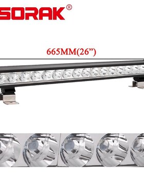 26 inch Offroad Slim LED Work Light Bar 4WD 4x4 ruck AV LED