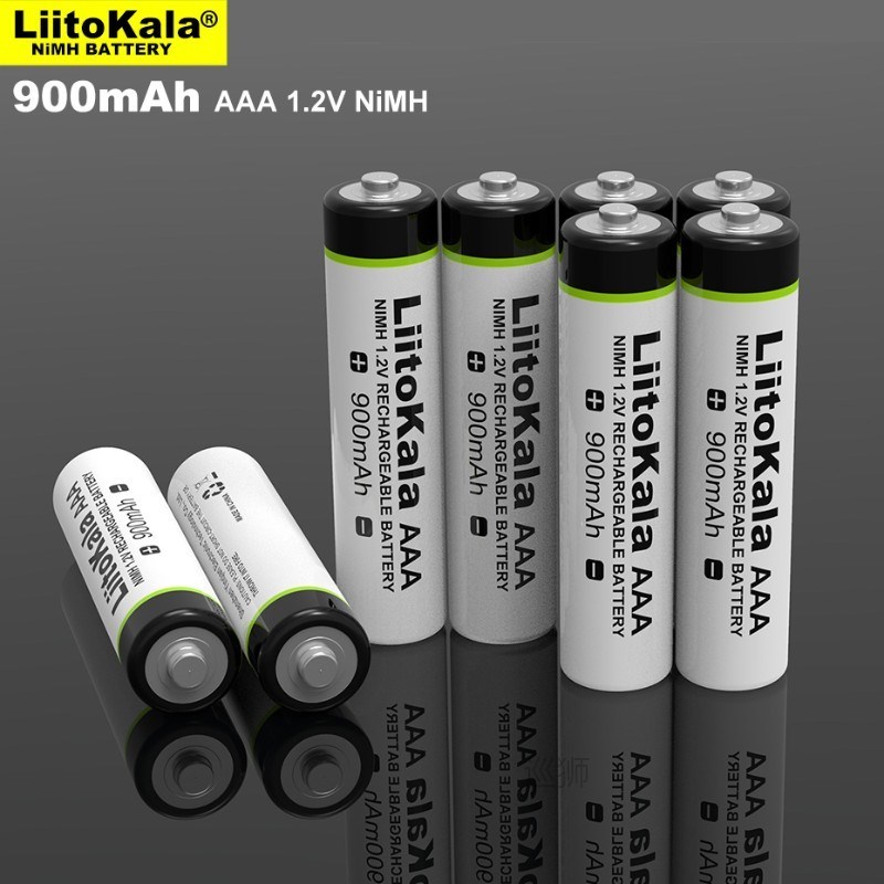 2-20PCS  AAA NiMH 1.2V Rechargeable Battery 900mAh Suitable