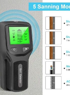 Centechia 5 In 1 Metal Detector Find Metal Wood Studs AC