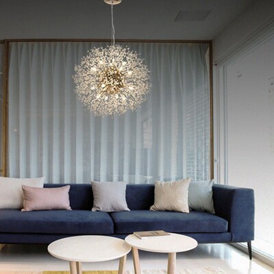 LBER Modern Crystal Chandelier Lighting Crystal Chandelier L