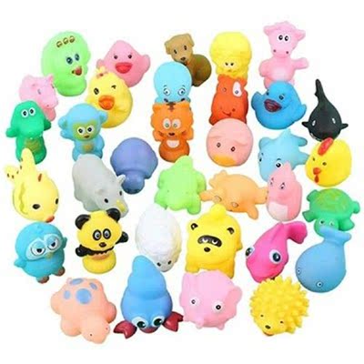 10 Pcs/set Baby Cute Animals Bath Toy Swimming Water Toys