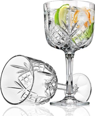2PCS Gin Cocktail Coupe Goblet Glass, Champagne/Gin cup ,Win