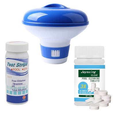 100G Swimming Pool Cleaning Tablet Floating Chlorine Hot Tub