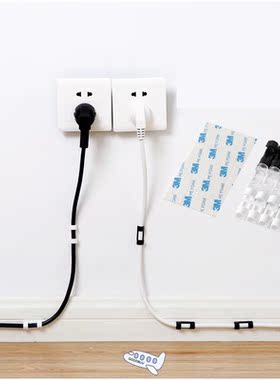 20pcs Wire Organizer Securing Cable Clamp Storage Clips Buck