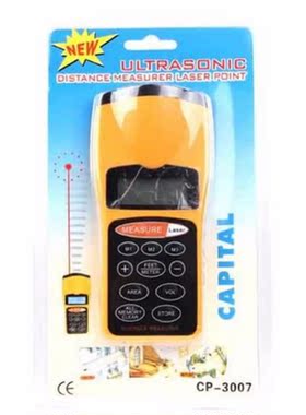 LCD Ultrasonic   Pointer Distance Measure Range Finder Devic