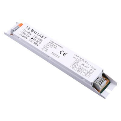 220-240V AC 2x36W Wide Voltage T8 Electronic Ballast Fluores
