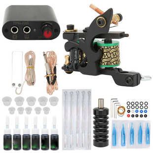 Tattoo Power Kit Tattoo Needle Tattoo Coil Machine Set