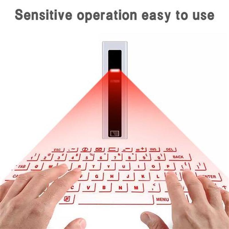 Portable Bluetooth Virtual Keyboard Wireless Projector Keybo