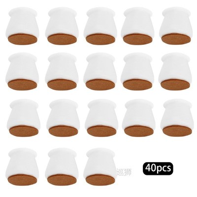 Furniture Non Slip Chair Legs Cover Leveling Caps Table Feet
