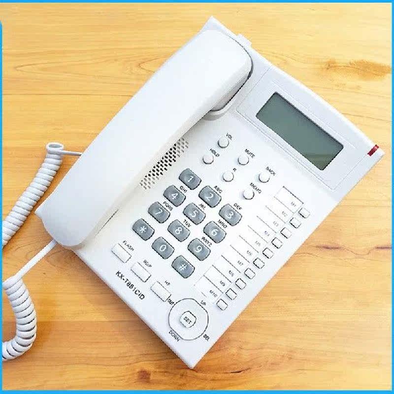 Desktop Corded Telephone, Wired Landline Phone for