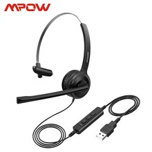 Mpow BH323  Wired Stereo Computer Headset with Noise Cancell
