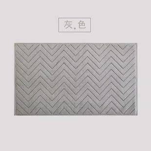 Solid color towel floor mat door mat bedroom bathroom bath