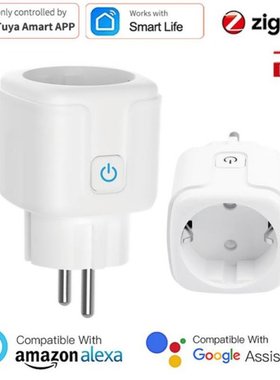 Aubess Zigbee Smart Plug Socket EU/FR 20A No Power Monitor T