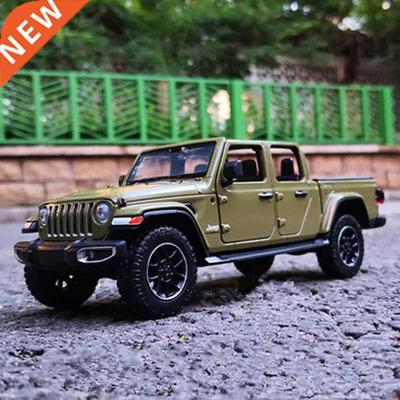 1:24 Jeeps Wrangler Rubicon Gladiator Pickup Alloy Car Model