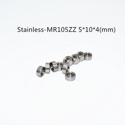 Stainless steel bearing 10PCS SMR105ZZ 5*10*4(mm) free shipp