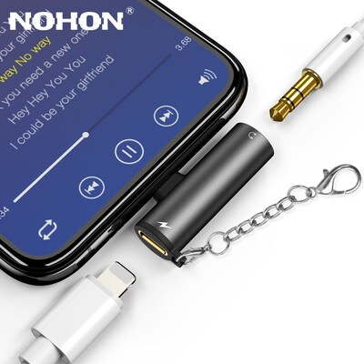 Cable For iPhone to 3.5mm Jack Headphone Earphone Aux Audio